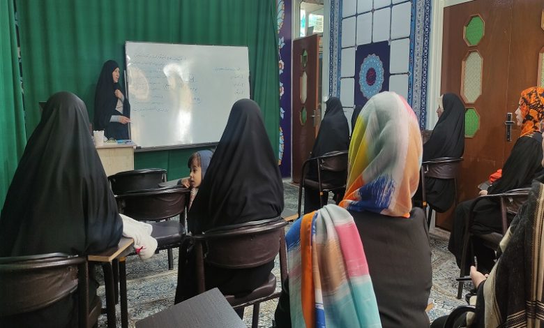 آموزش ضرورت مباحث مهدویت، برای مادران مهد مهدوی یاران آفتاب استان مرکزی