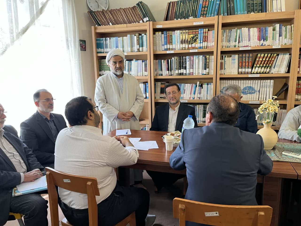 جلسه با معاونین آموزش و پرورش ناحیه یک شهرستان ساری برگزار شد