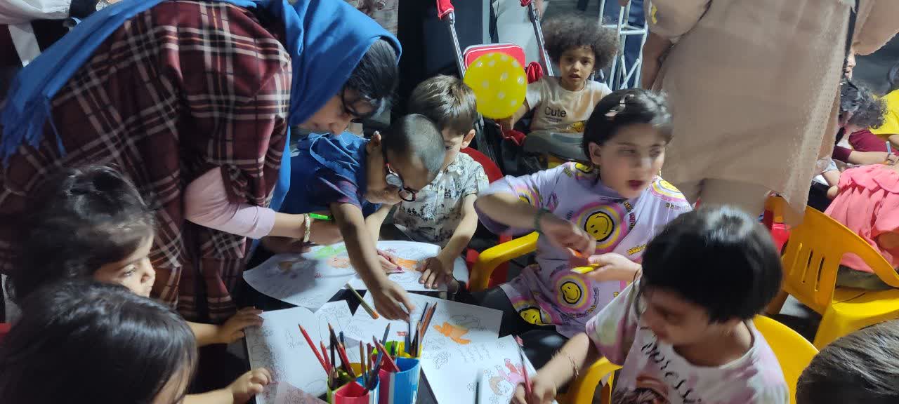 غرفه واحد کودکان بنیاد مهدویت کرمان در نمایشگاه غدیر استان