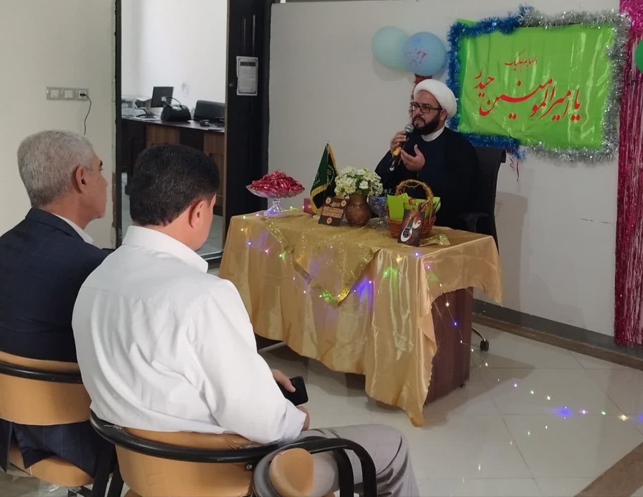 برگزاری نشست مهدویت و جشن عید غدیر در اداره شورای حل اختلاف استان لرستان