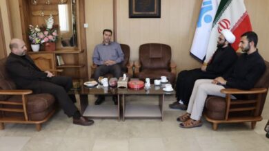 دیدار مدیر بنیاد استان اردبیل با مدیرکل صدا و سیمای مرکز اردبیل
