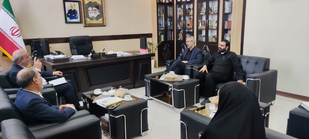 مدیر بنیاد استان با سرپرست سازمان فرهنگی، اجتماعی و ورزشی شهرداری یزد دیدار کرد