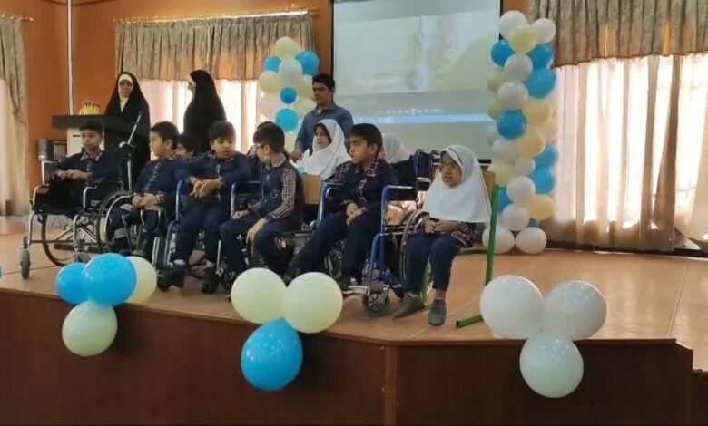 اجرای شاد مربیان مهدوی ویژه معلولین مشهد