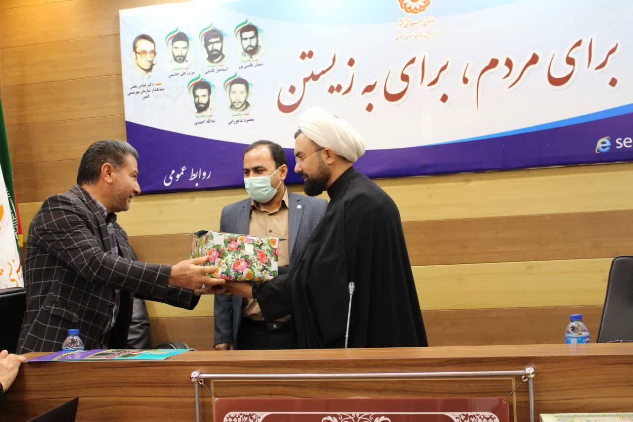 مدیر بنیاد فرهنگی حضرت مهدی موعود(عج) استان سمنان با مدیر کل بهزیستی دیدار کرد