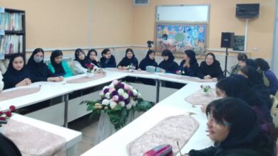 اجرای ترکیبی مهدویت در دبیرستان مشهد