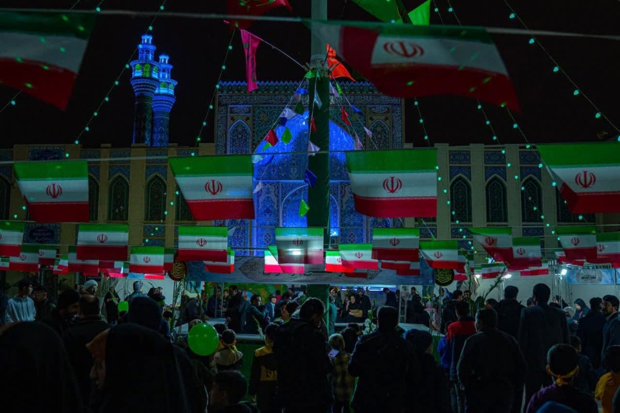  کاروان شادی «منتظران ظهور» در یزد به راه افتاد