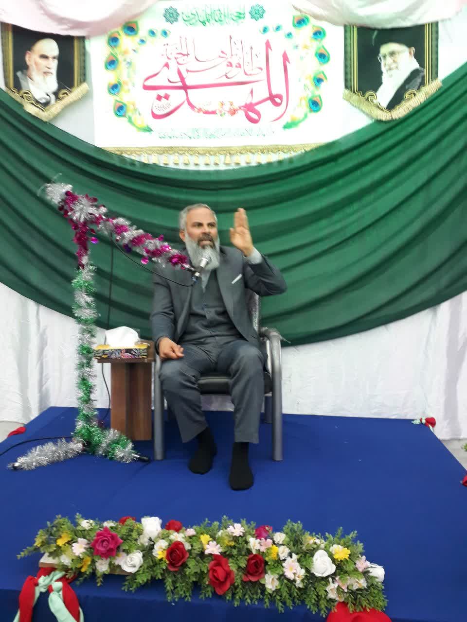 جشن محوری ولادت حضرت ولی عصر(عج) در زاهدان برگزار شد