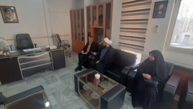 دیدار مدیر کل امور اجتماعی استانداری لرستان با حجت الاسلام والمسلمین چراغی