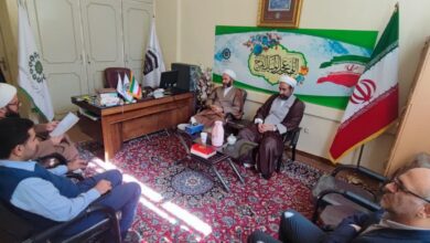 حجت الاسلام چراغی با دبیر شورای هماهنگی تبلیغات اسلامی استان لرستان دیدار کرد