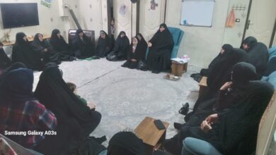 جلسات آموزشی تبلیغی مهدویت در منطقه مفتح مشهد