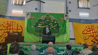 بیست و چهارمین ندبه اجتماع قلوب شهرستان گرگان برگزار شد