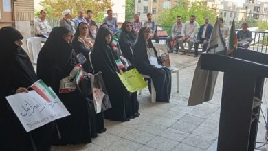 حمایت دانشجویان البرز از خیزش دانشجویان امریکایی مدافع فلسطین