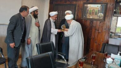 جلسه مدیر بنیاد استان البرز با مدیرکل اداره اوقاف برگزار شد