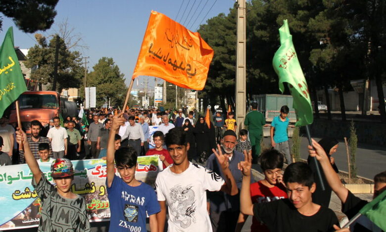 همایش پیاده‌روی صبح نشاط در کوهدشت لرستان برگزار شد