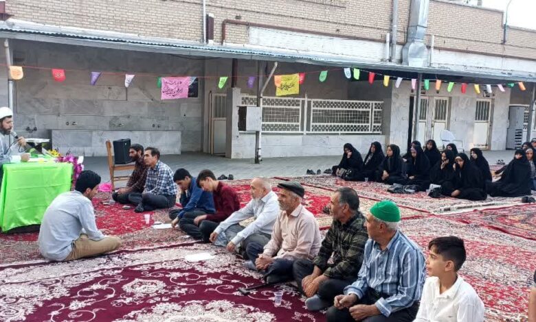 مراسم معنوی و فرهنگی به مناسبت سالروز آغاز امامت امام مهدی (عج) در شیروان برگزار شد