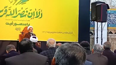 مراسم پرفیض دعای ندبه اجتماع قلوب شهرستان گنبد کاووس برگزار شد