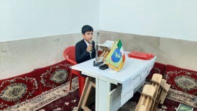 کرسی تلاوت مهدوی در شهرستان تنگستان برگزار شد