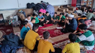 حضور مبلغان مهدوی در اعتکاف دانش‌آموزی مسجد جوادالائمه(ع) بجنورد