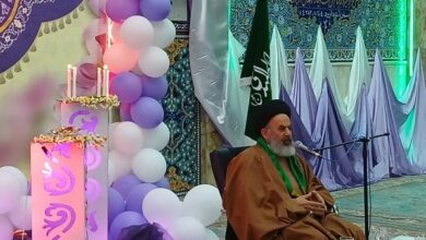 جشن میلاد امام زمان (عج) در مهدیه سنندج برگزار شد