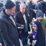 مهمونی کیلومتری به مناسبت نیمه شعبان در سراسر استان همدان برگزار شد