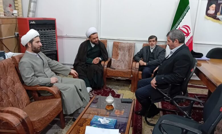 جلسه معارفه مسئول بنیاد حضرت مهدی موعود(عج) شهر اقبالیه برگزار شد.