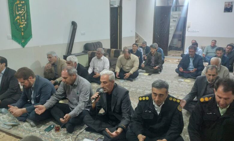 برگزاری مراسم زیارت آل یاسین