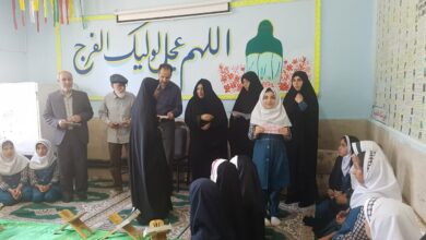 مراسم دعای فرج و انتظار و تجلیل از فعالان مهدویت در شهرستان هرسین برگزار شد