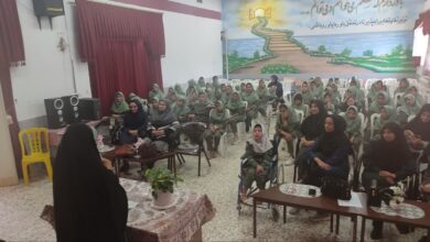 نشاط مهدوی در مدارس استثنایی نیشابور