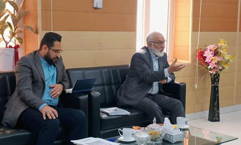 برگزاری نشست مدیر بنیاد استان خوزستان با رئیس دانشگاه فرهنگیان استان