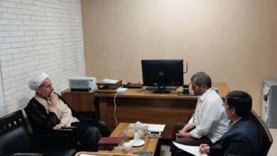 جلسه هماهنگی فعالیت‌های مهدوی بنیاد استان قزوین با آیت الله مظفری برگزار شد