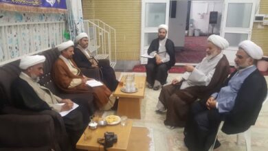 نشست مشترک با رئیس حوزه نمایندگی ولی فقیه در نیروی دریایی سپاه