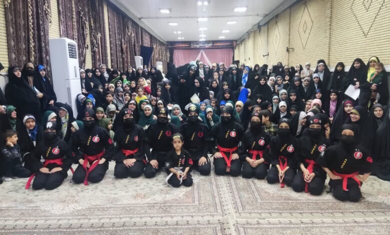 مراسم دهه کرامت توسط واحد خواهران بنیاد استان قم برگزار شد