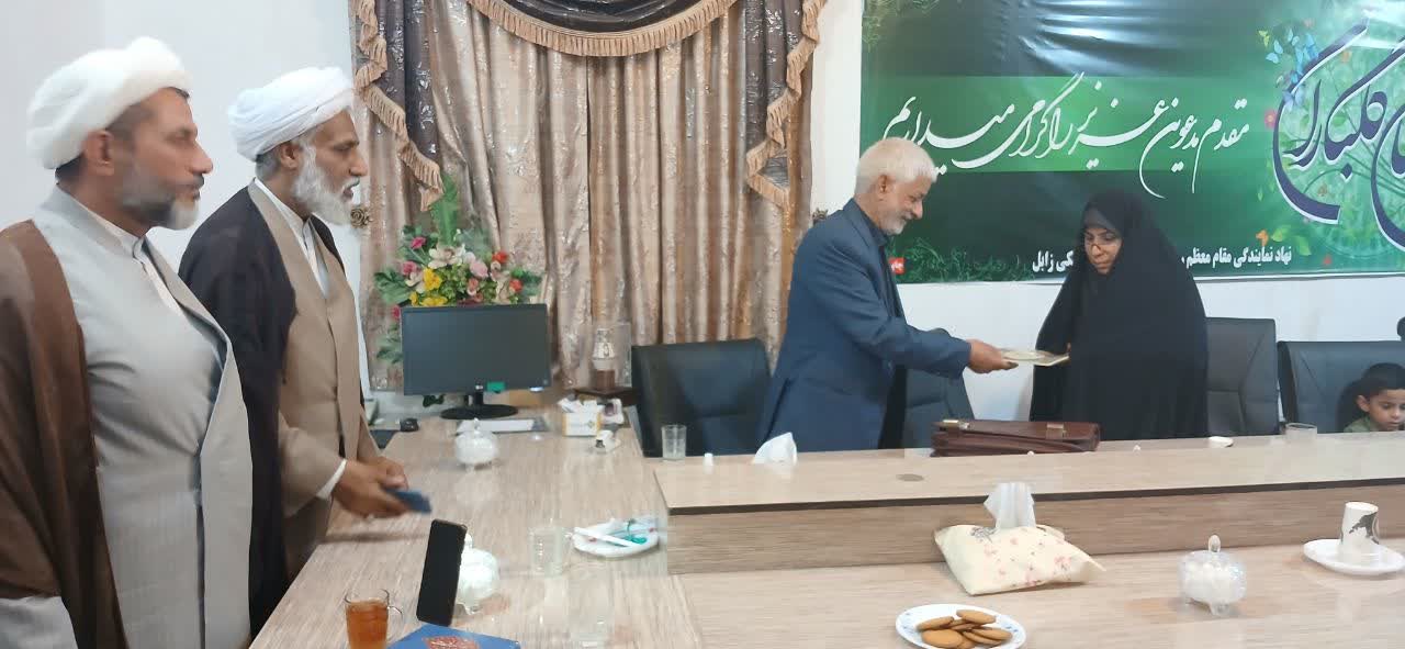 بازدید مدیر بنیاد فرهنگی حضرت مهدی موعود(عج) سیستان و بلوچستان از بنیاد زابل 