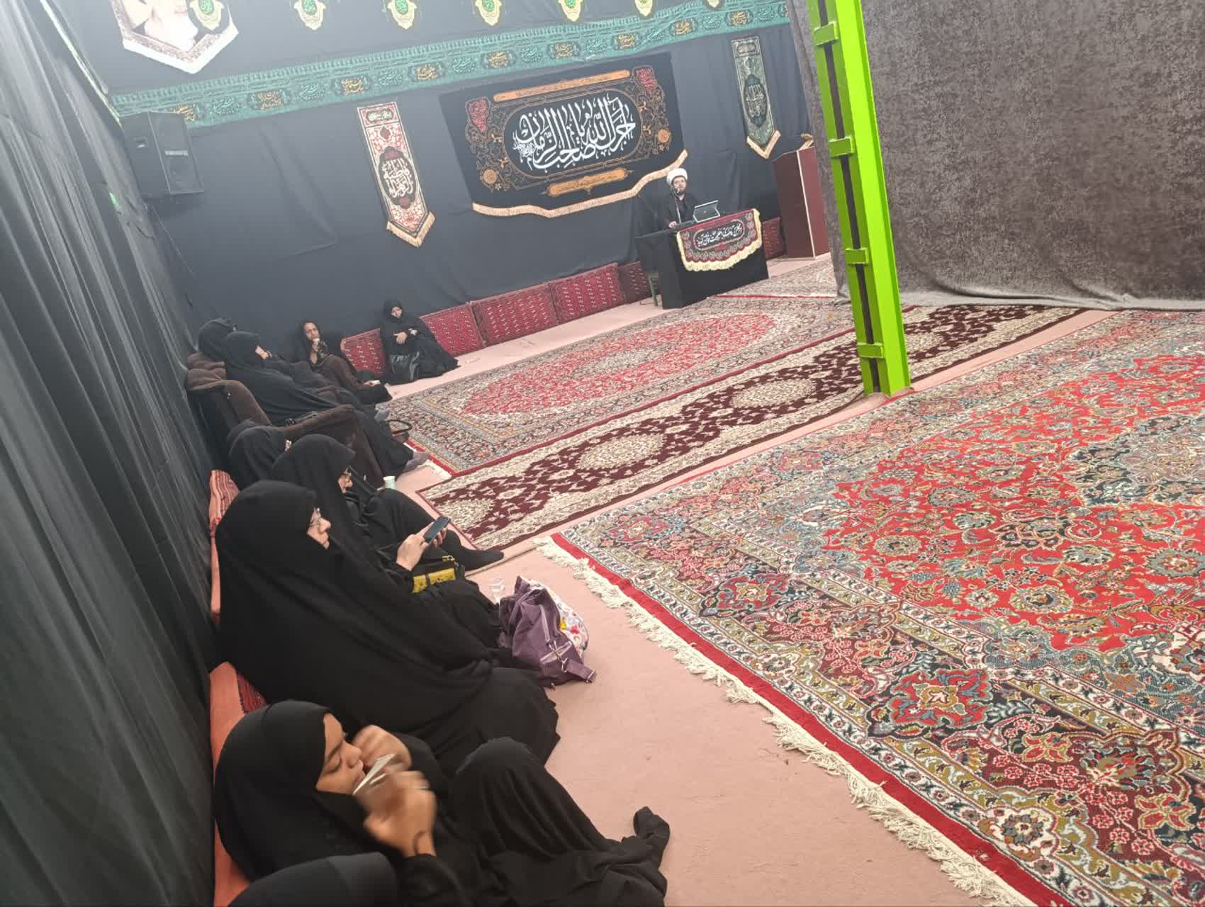 اولین جلسه مراسم عزاداری ماه محرم ویژه بانوان در بنیاد سیستان و بلوچستان 