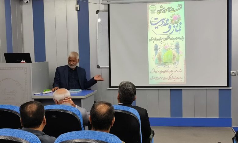 نشست نماز و مهدویت جهاد دانشگاهی زاهدان