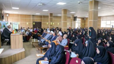 برگزاری هشتمین جلسه دوره تربیت مربی مهدویت استان قزوین با حضور آیت‌الله مظفری