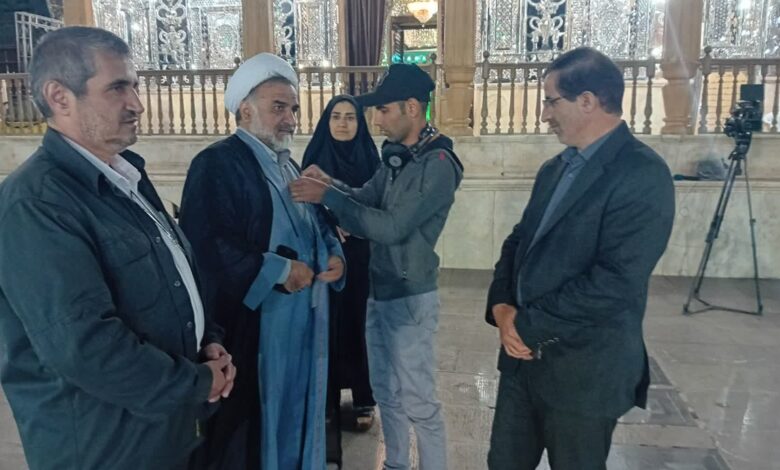 برنامه زنده صدا و سیمای استان قزوین با حضور حجت الاسلام نصوری