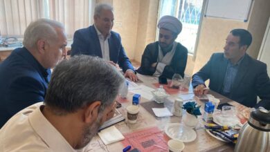 جلسه مشترک مدیر بنیاد استان آذربایجان شرقی با مدیر مدرسه ماندگار 2 استان