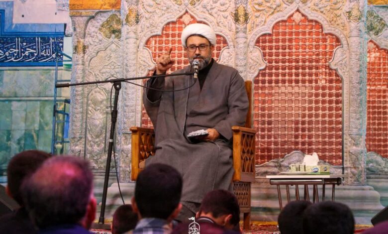 حجت الاسلام شهبازیان از نبرد حق و باطل در شهرستان کاشمر می گوید