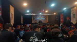 برگزاری هیئت عزاداری توسط یاوران بنیاد فرهنگی حضرت مهدی موعود (عج) در اردبیل
