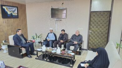 نشست مشترک مدیر بنیاد استان بوشهر و فرماندار شهرستان دیلم برگزار شد