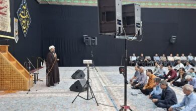دعای ندبه مهدیه شهرستان کاشمر، با حضور مدیر بنیاد شهرستان، عطر معرفت مهدوی گرفت