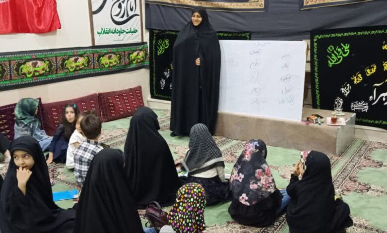 جلسات مهدویت برای کودکان در مسجد غدیر باباعلی آغاز شد