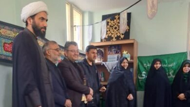 افتتاح دفتر دبیرخانه جشنواره امامت و مهدویت در مدارس دانشگاه آزاد سما اردبیل