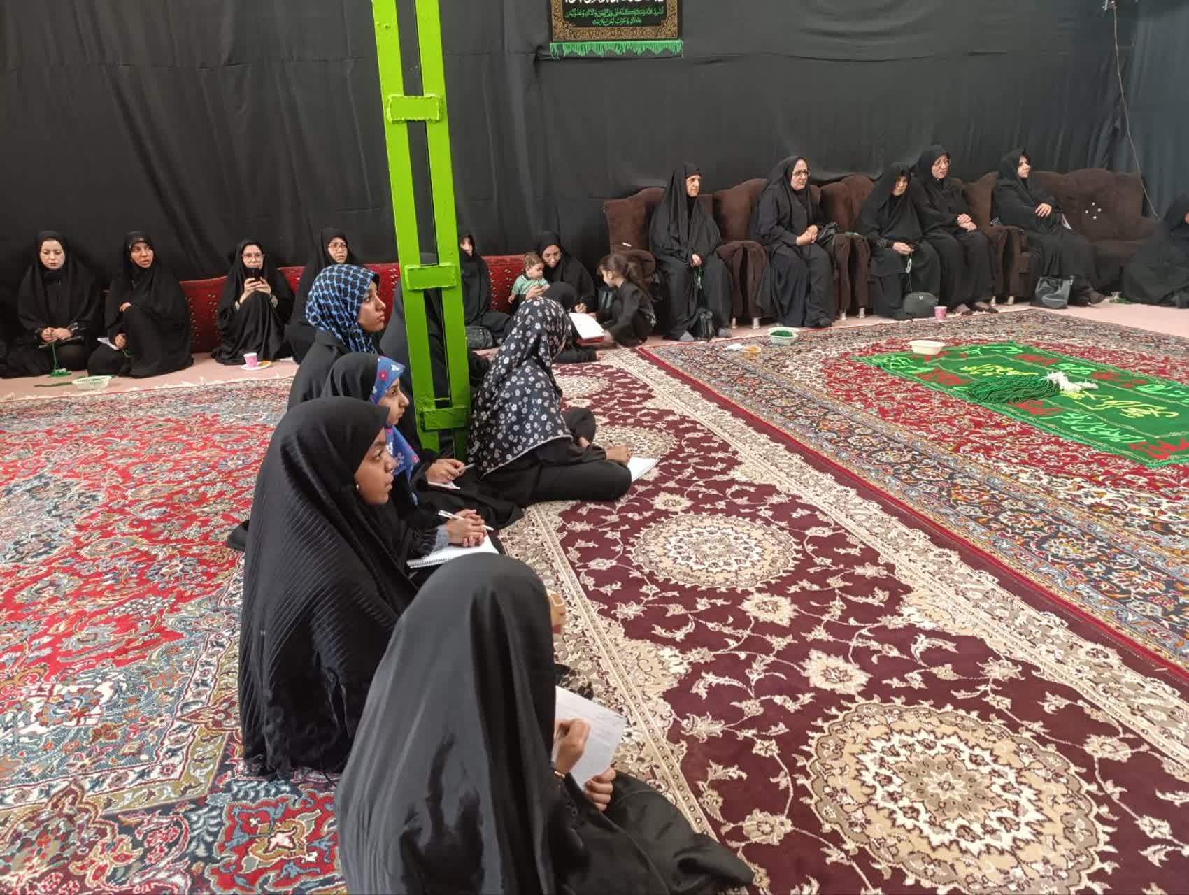 دومین روز مراسم عزاداری سرور و سالار شهیدان ویژه بانوان در زاهدان