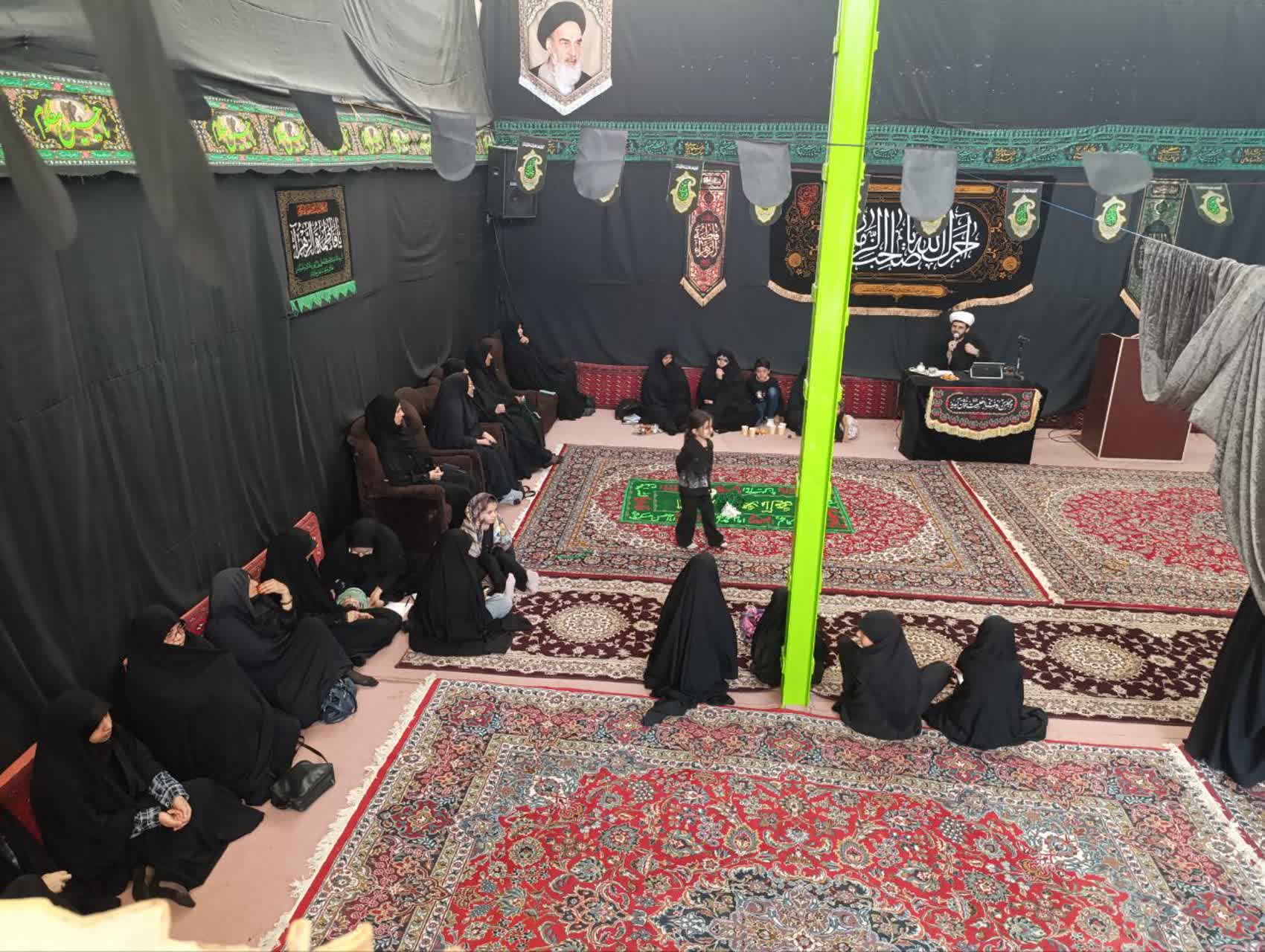 سومین روز مراسم عزاداری دهه اول محرم ویژه بانوان در بنیاد سیستان و بلوچستان