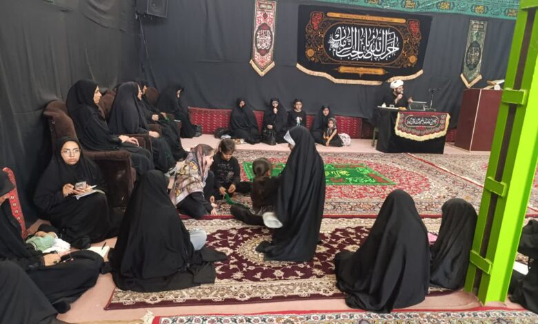 سومین روز مراسم عزاداری دهه اول محرم ویژه بانوان در بنیاد سیستان و بلوچستان