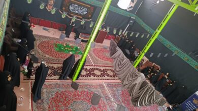 پنجمین روز مراسم عزاداری سرور و سالار شهیدان ویژه بانوان در بنیاد استان سیستان و بلوچستان