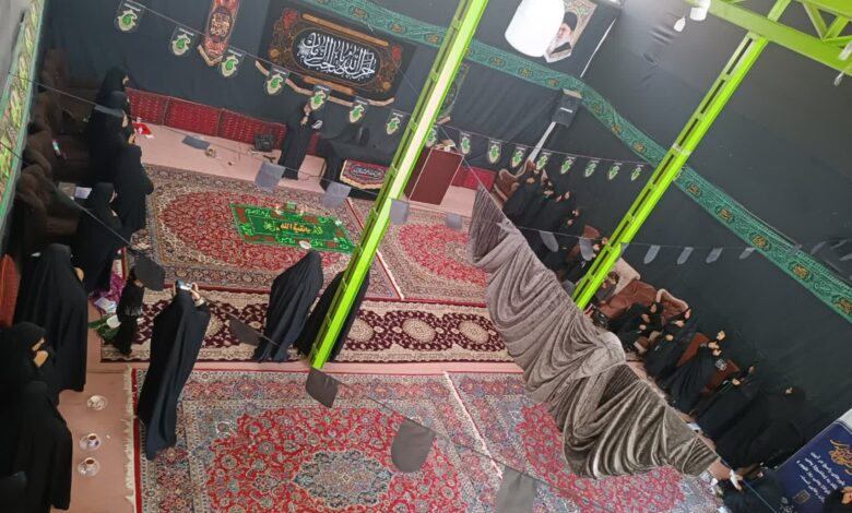 پنجمین روز مراسم عزاداری سرور و سالار شهیدان ویژه بانوان در بنیاد استان سیستان و بلوچستان
