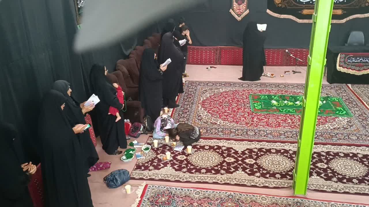 پنجمین روز مراسم عزاداری سرور و سالار شهیدان ویژه بانوان در بنیاد استان سیستان و بلوچستان